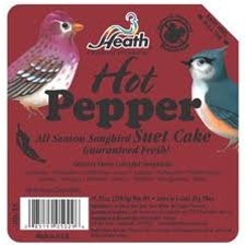 Animal Attractant: Suet Cake - Hot Pepper - Wild Bird Seed & Feed