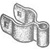 Gate Frame Hinges-Fence Gate Parts - Fence Parts & Fencing Supplies